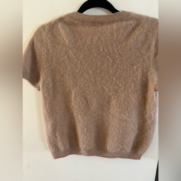 Quince Tan Crew Neck Sweater - Picture 2 of 7